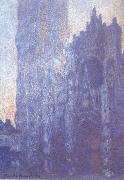 Claude Monet, Rouen Cathedral Facade and Tour d-Albane